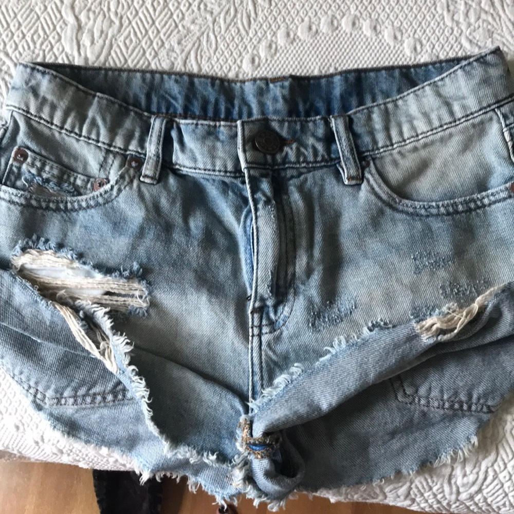 BDG denim shorts